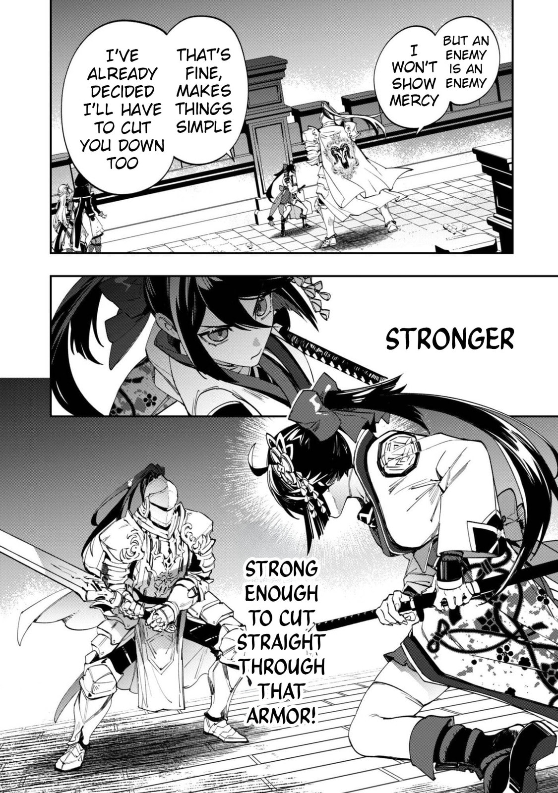 "Hitokiri" Shoujo, Koushaku Reijou no Goei ni naru Chapter 14 page 2 - 