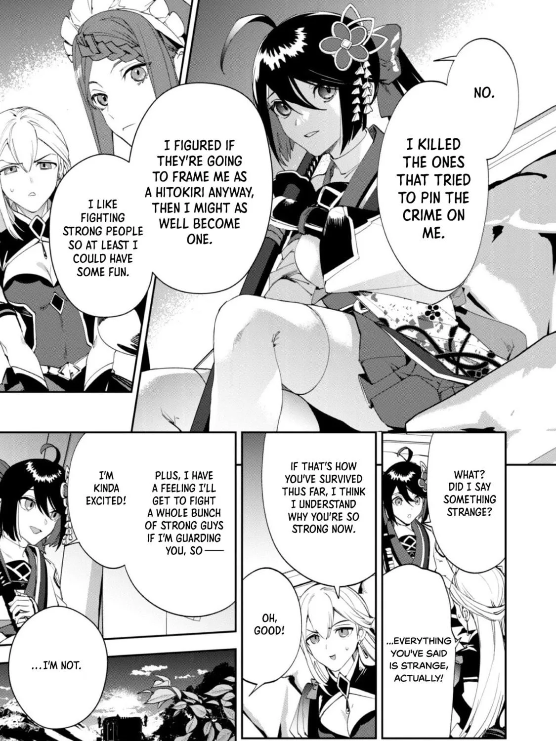 "Hitokiri" Shoujo, Koushaku Reijou no Goei ni naru Chapter 2 page 69 - 