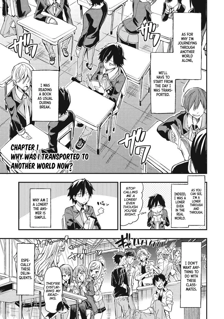 Hitoribocchi no Isekai Kouryaku Chapter 1 page 5 - 