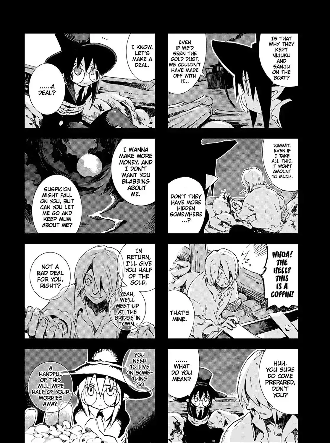 Hitsugi Katsugi no Kuro. - Kaichu Tabi no Wa Chapter 3.3 page 13 - 