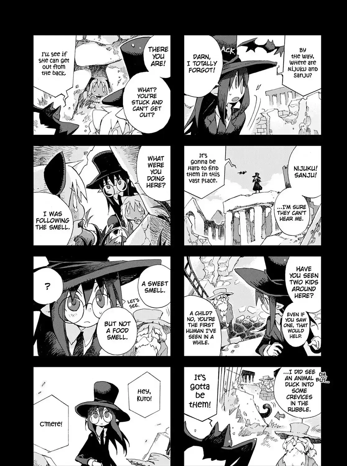 Hitsugi Katsugi no Kuro. - Kaichu Tabi no Wa Chapter 3.3 page 35 - 