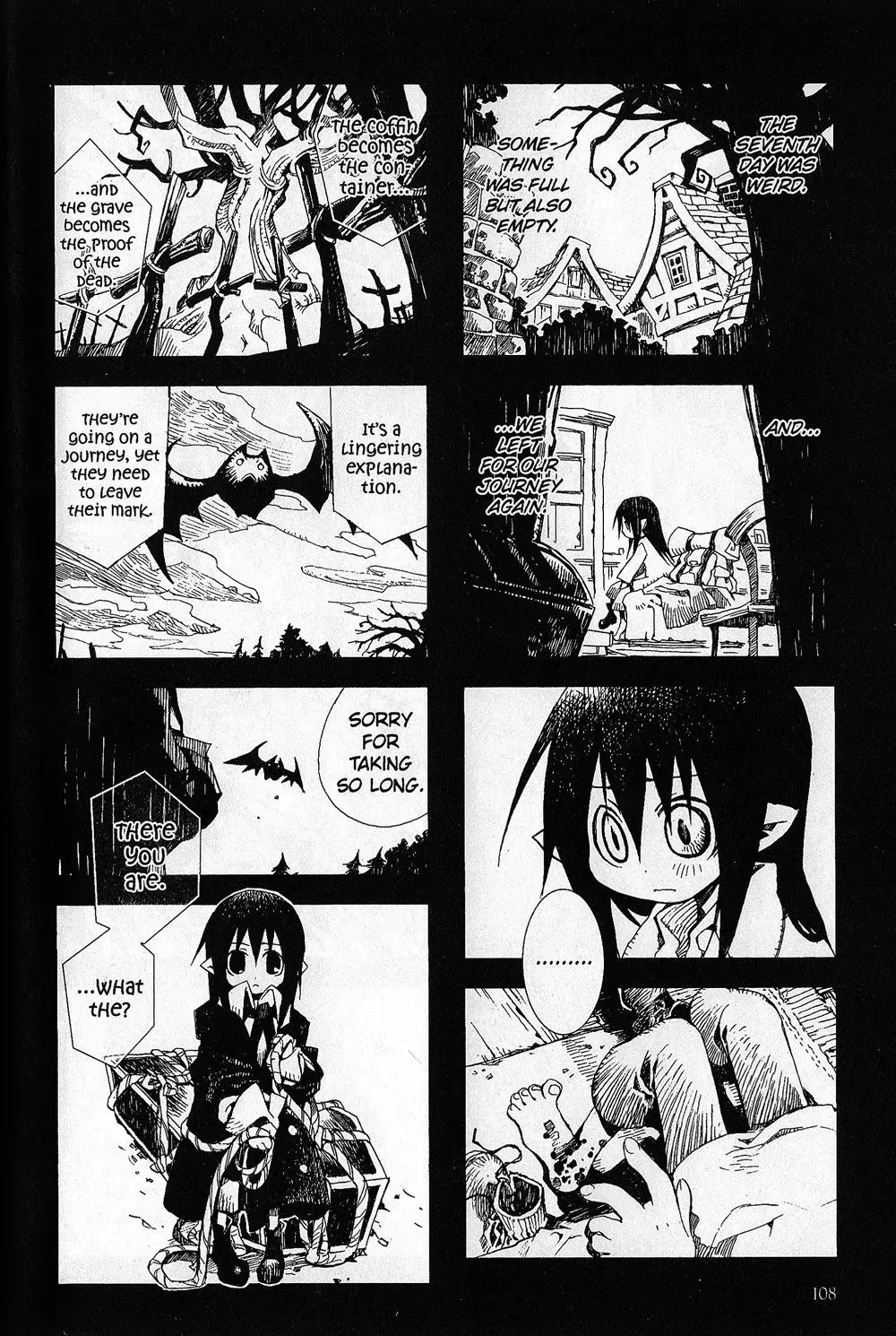 Hitsugi Katsugi no Kuro. - Kaichu Tabi no Wa Chapter 3.4 page 28 - 