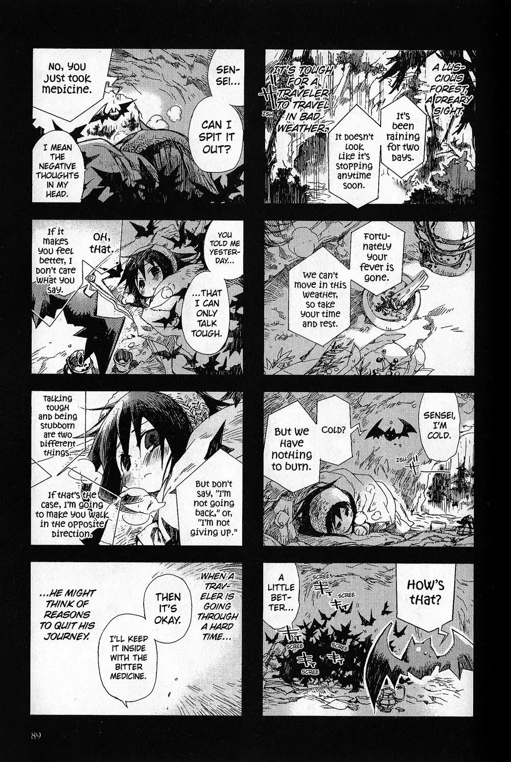 Hitsugi Katsugi no Kuro. - Kaichu Tabi no Wa Chapter 3.4 page 9 - 