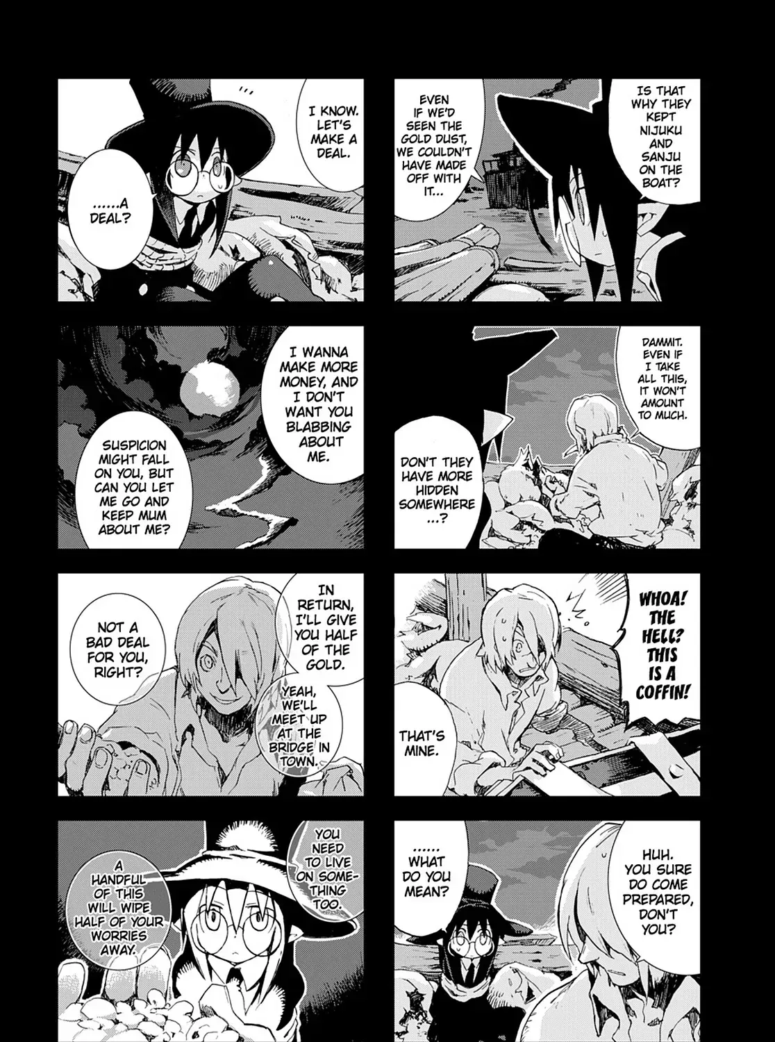 Hitsugi Katsugi no Kuro. - Kaichu Tabi no Wa Chapter 36 page 13 - 