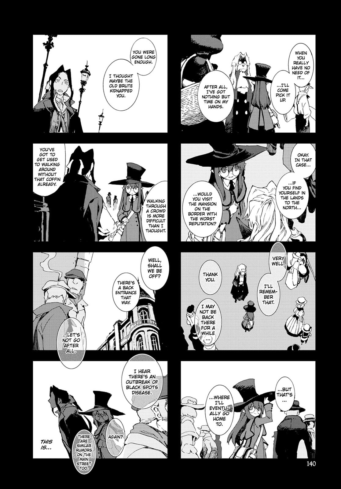 Hitsugi Katsugi no Kuro. - Kaichu Tabi no Wa Chapter 0 page 140 - 