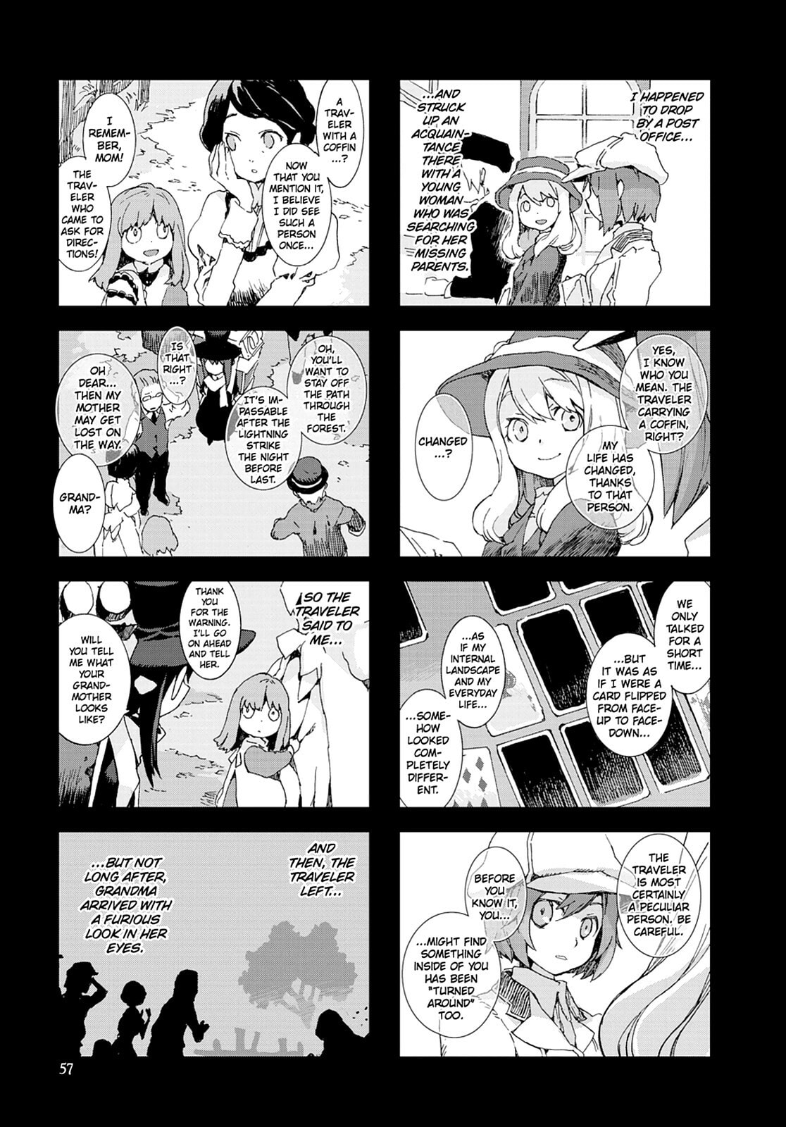 Hitsugi Katsugi no Kuro. - Kaichu Tabi no Wa Chapter 0 page 58 - 