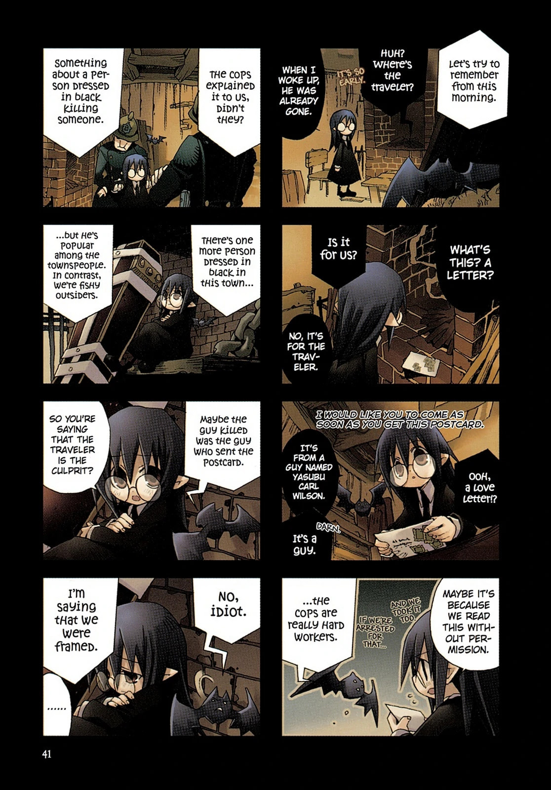 Hitsugi Katsugi no Kuro. - Kaichu Tabi no Wa Chapter 11 page 13 - 