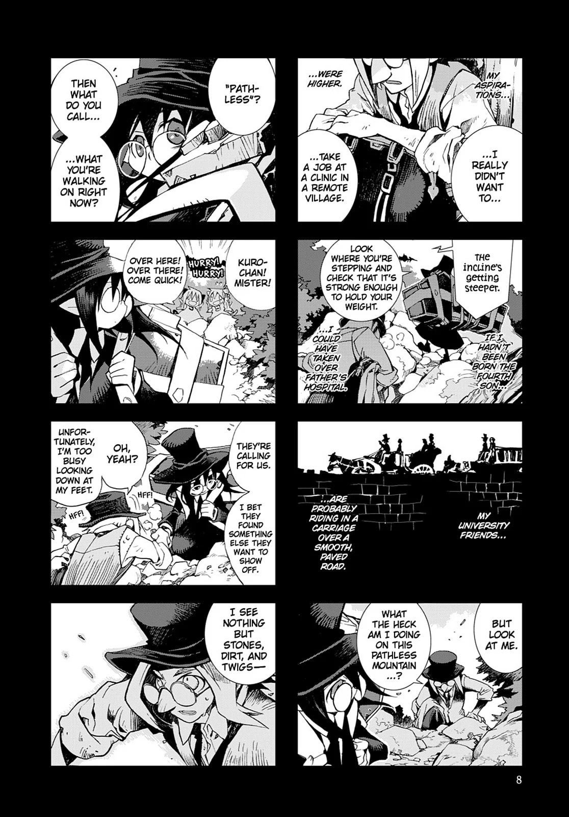 Hitsugi Katsugi no Kuro. - Kaichu Tabi no Wa Chapter 17 page 10 - 