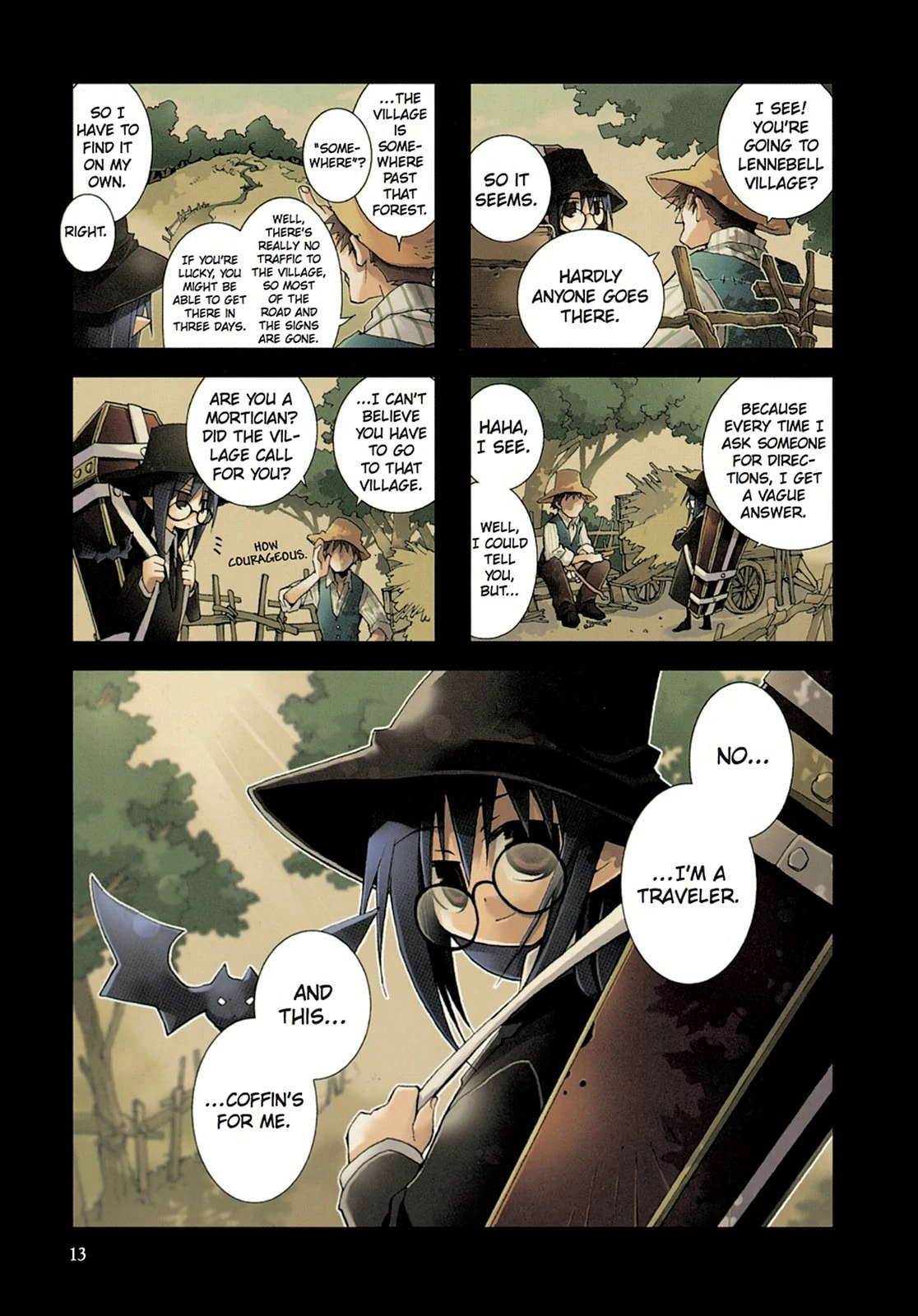 Hitsugi Katsugi no Kuro. - Kaichu Tabi no Wa Chapter 2 page 3 - 