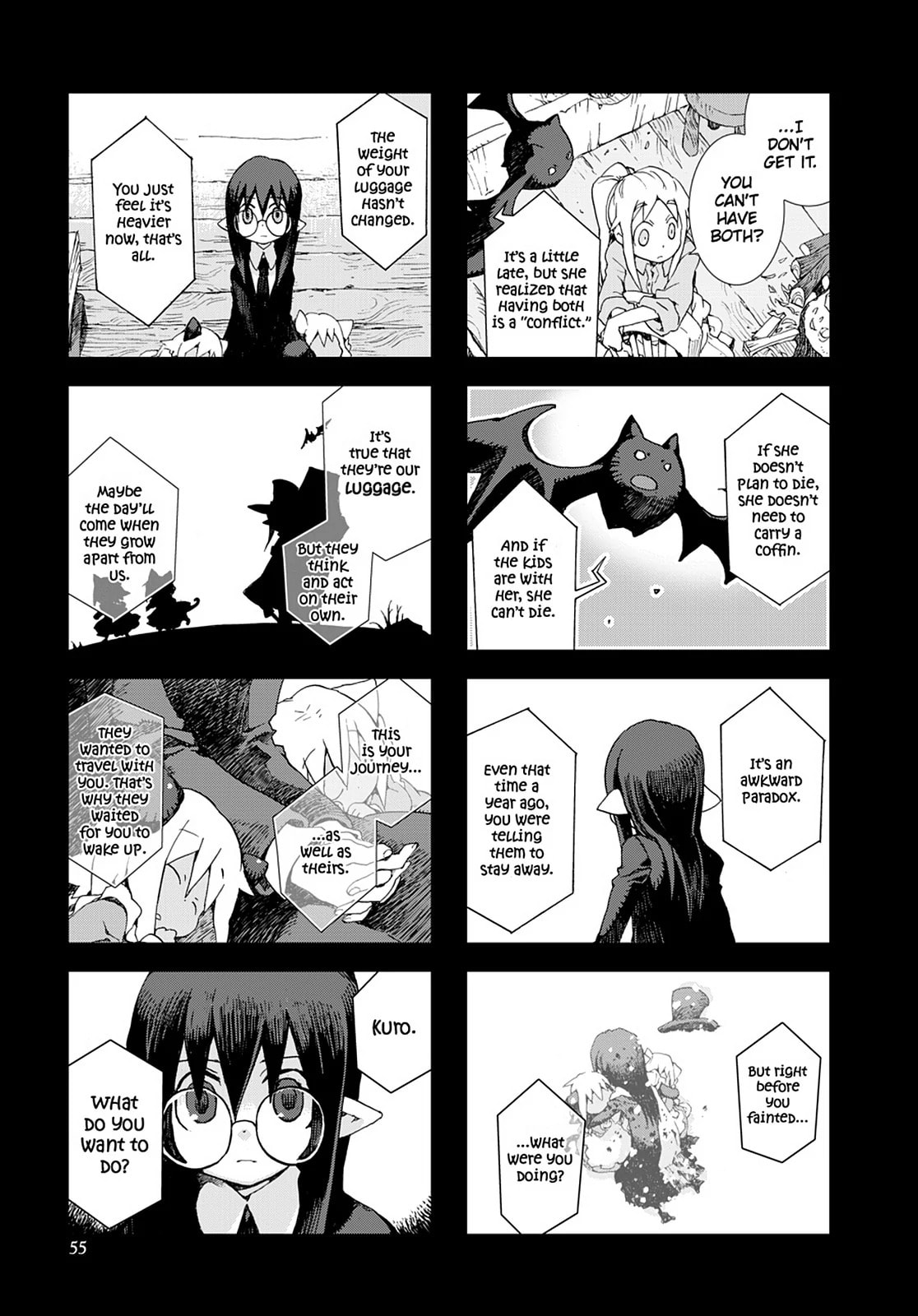 Hitsugi Katsugi no Kuro. - Kaichu Tabi no Wa Chapter 35 page 8 - 