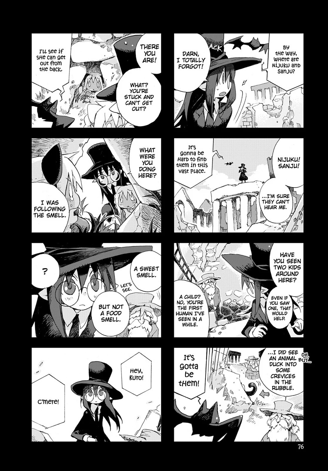 Hitsugi Katsugi no Kuro. - Kaichu Tabi no Wa Chapter 37 page 8 - 