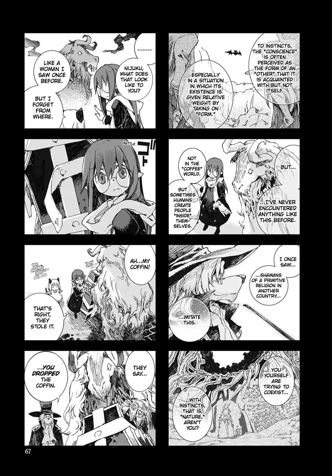 Hitsugi Katsugi no Kuro. - Kaichu Tabi no Wa Chapter 44 page 19 - 