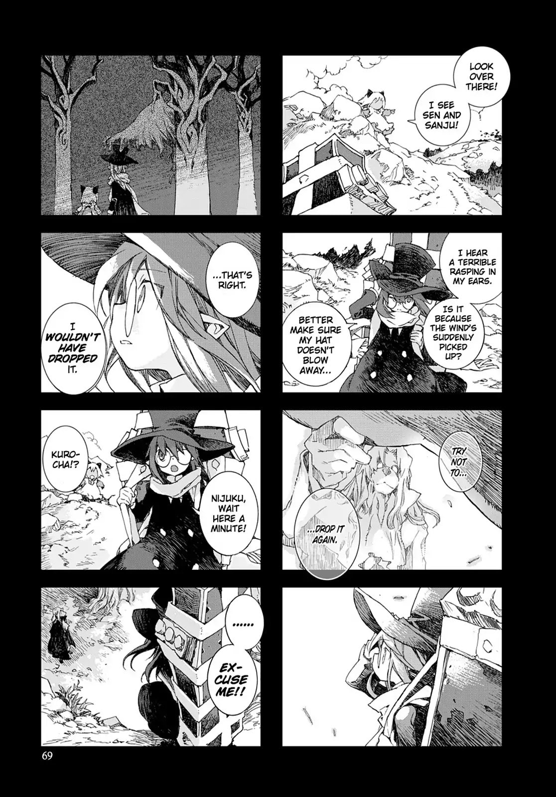 Hitsugi Katsugi no Kuro. - Kaichu Tabi no Wa Chapter 44 page 21 - 