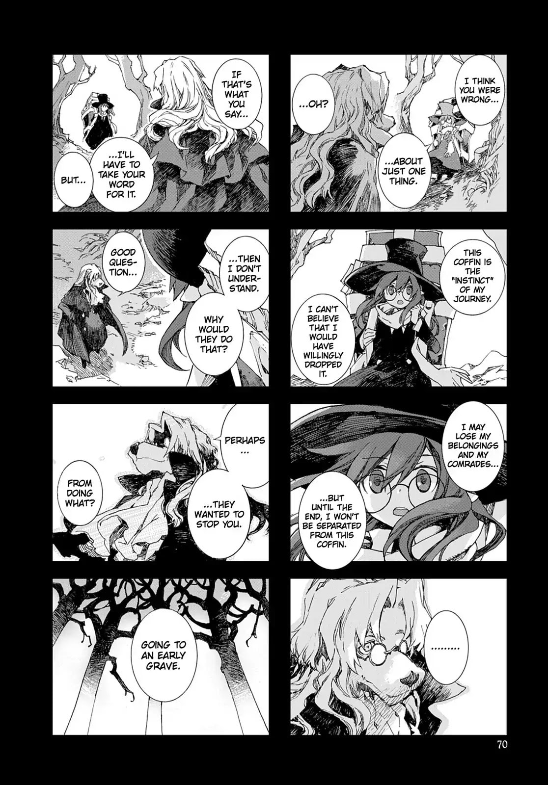 Hitsugi Katsugi no Kuro. - Kaichu Tabi no Wa Chapter 44 page 22 - 