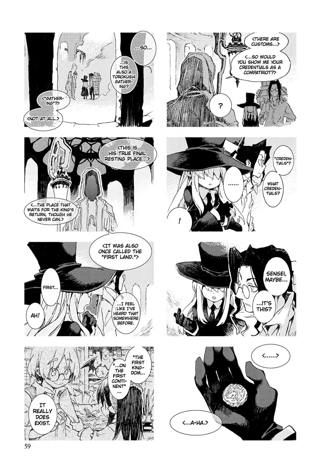 Hitsugi Katsugi no Kuro. - Kaichu Tabi no Wa Chapter 49 page 14 - 