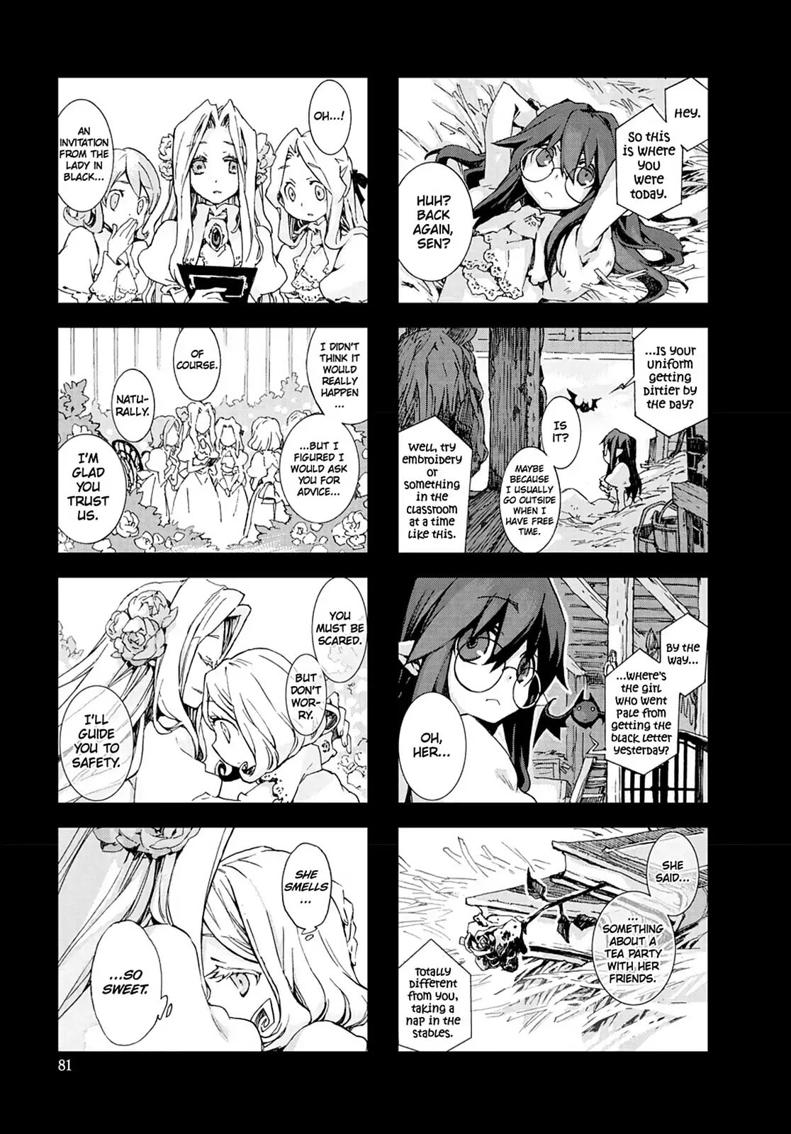 Hitsugi Katsugi no Kuro. - Kaichu Tabi no Wa Chapter 49 page 36 - 