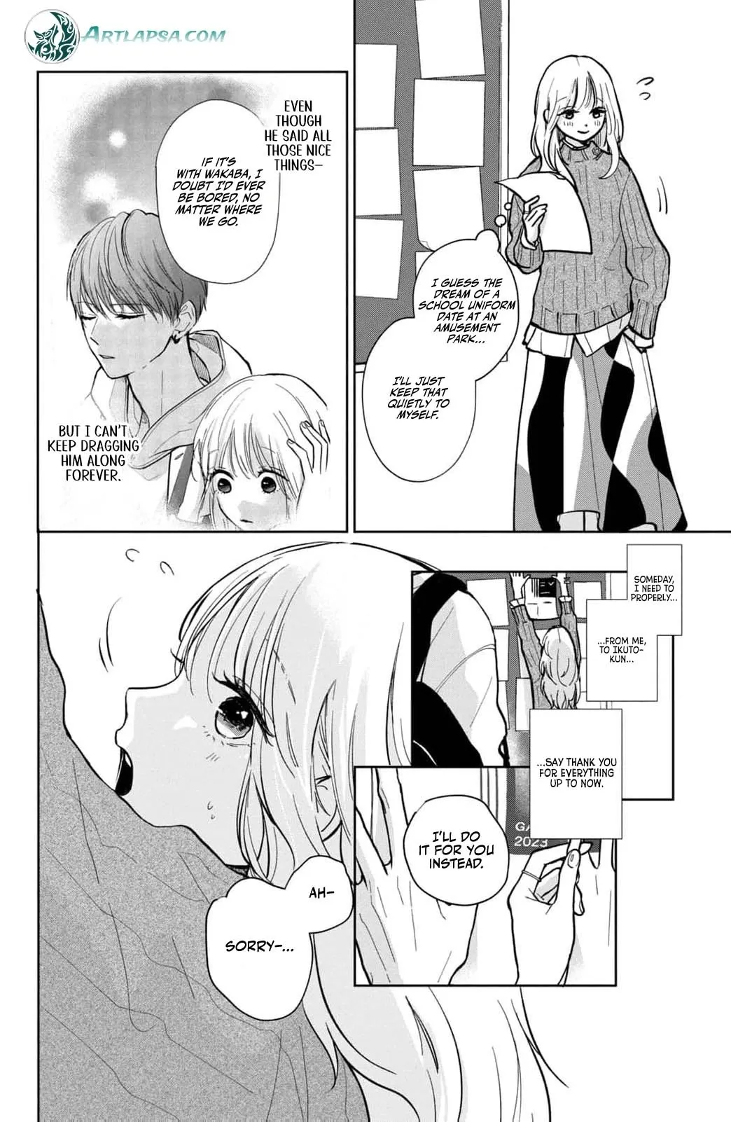Hitting Rewind With You Chapter 3 page 8 - 