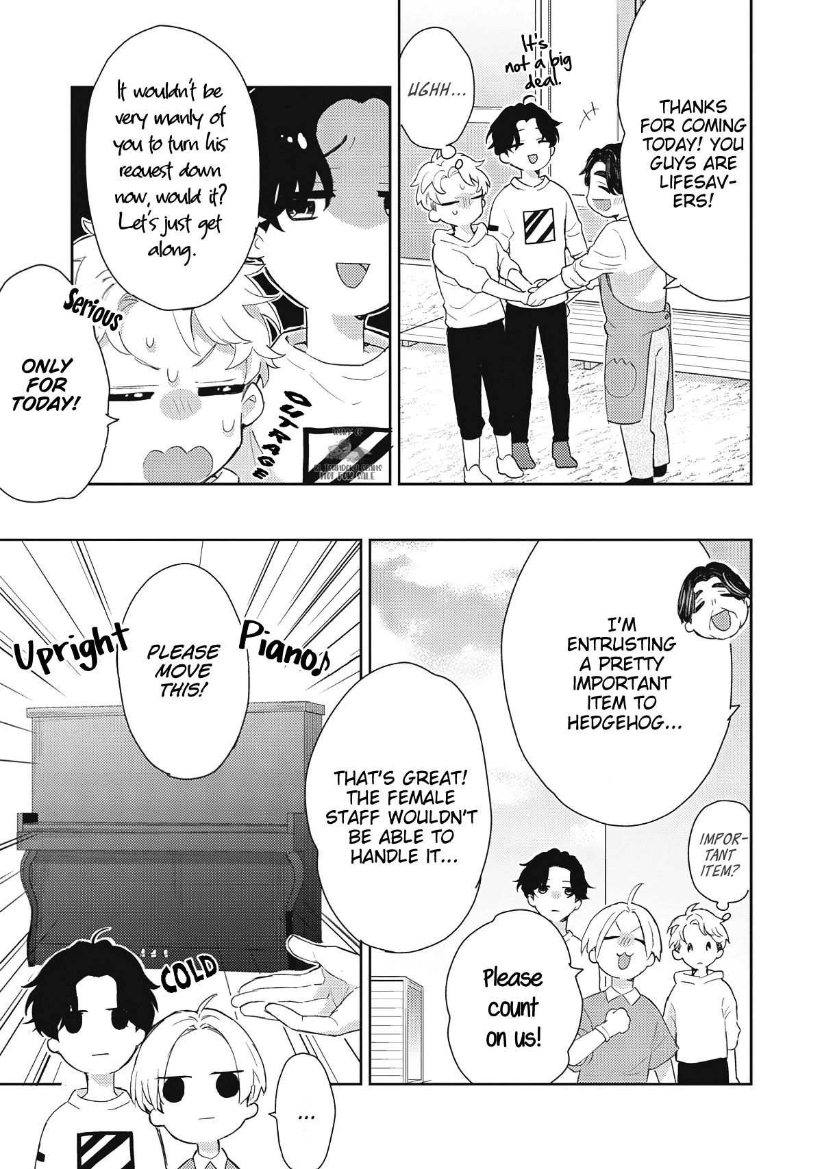 Hiyoko-chan to Harinezumi-kun Chapter 3 page 8 - 