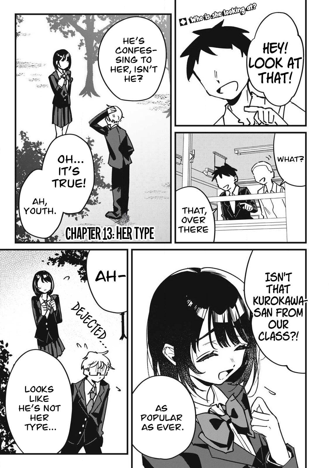 Hochiya-san wa Amari Aru Chapter 13 page 1 - 