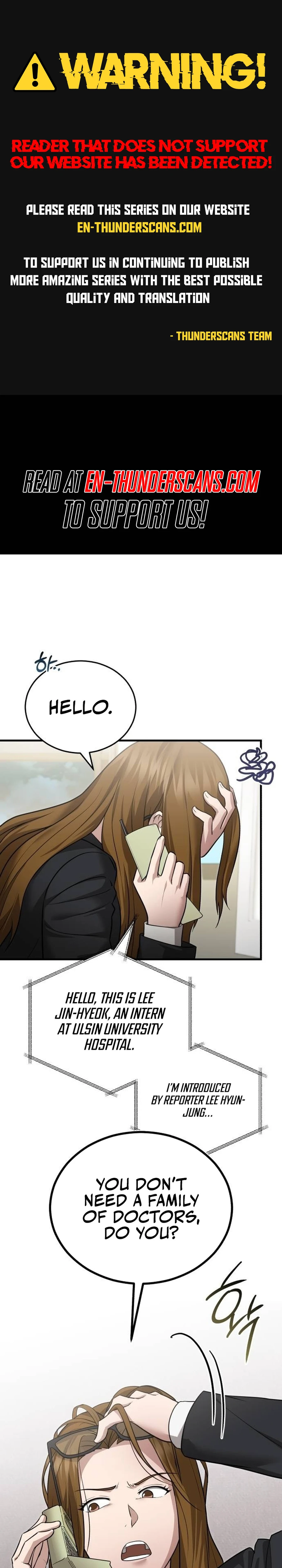 Hoegwi Doctor neun Joyonghi Salgo Sipeotda Chapter 16 page 1 - 