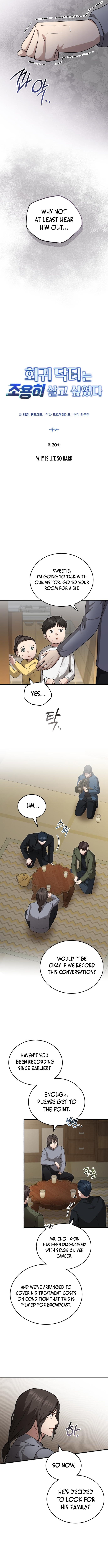 Hoegwi Doctor neun Joyonghi Salgo Sipeotda Chapter 20 page 2 - 