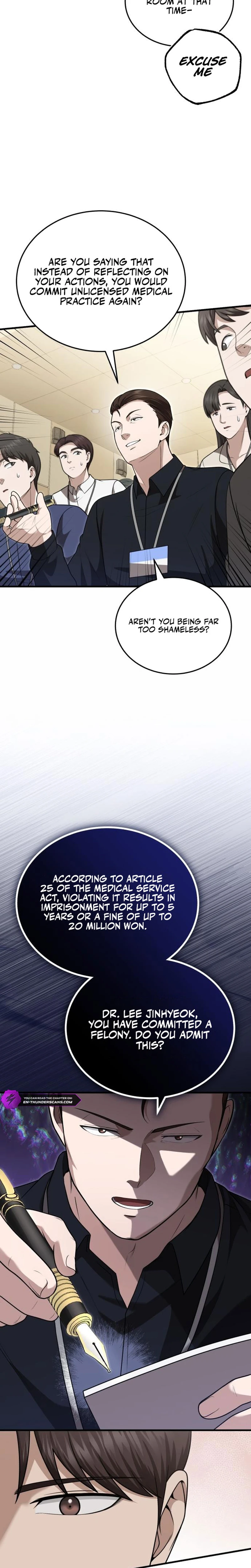 Hoegwi Doctor neun Joyonghi Salgo Sipeotda Chapter 53 page 8 - 