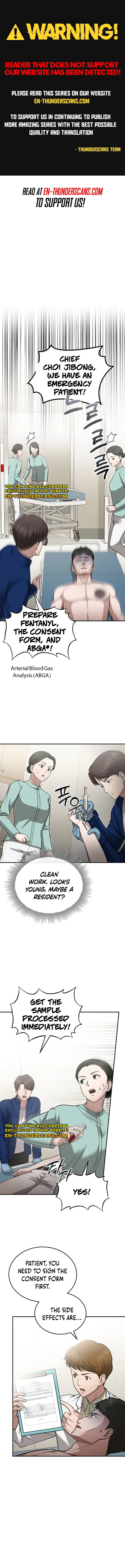 Hoegwi Doctor neun Joyonghi Salgo Sipeotda Chapter 6 page 1 - 