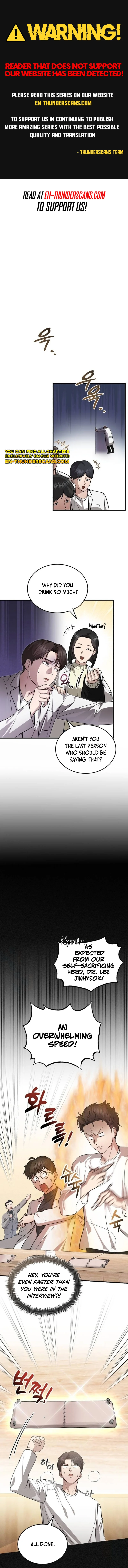 Hoegwi Doctor neun Joyonghi Salgo Sipeotda Chapter 8 page 1 - 