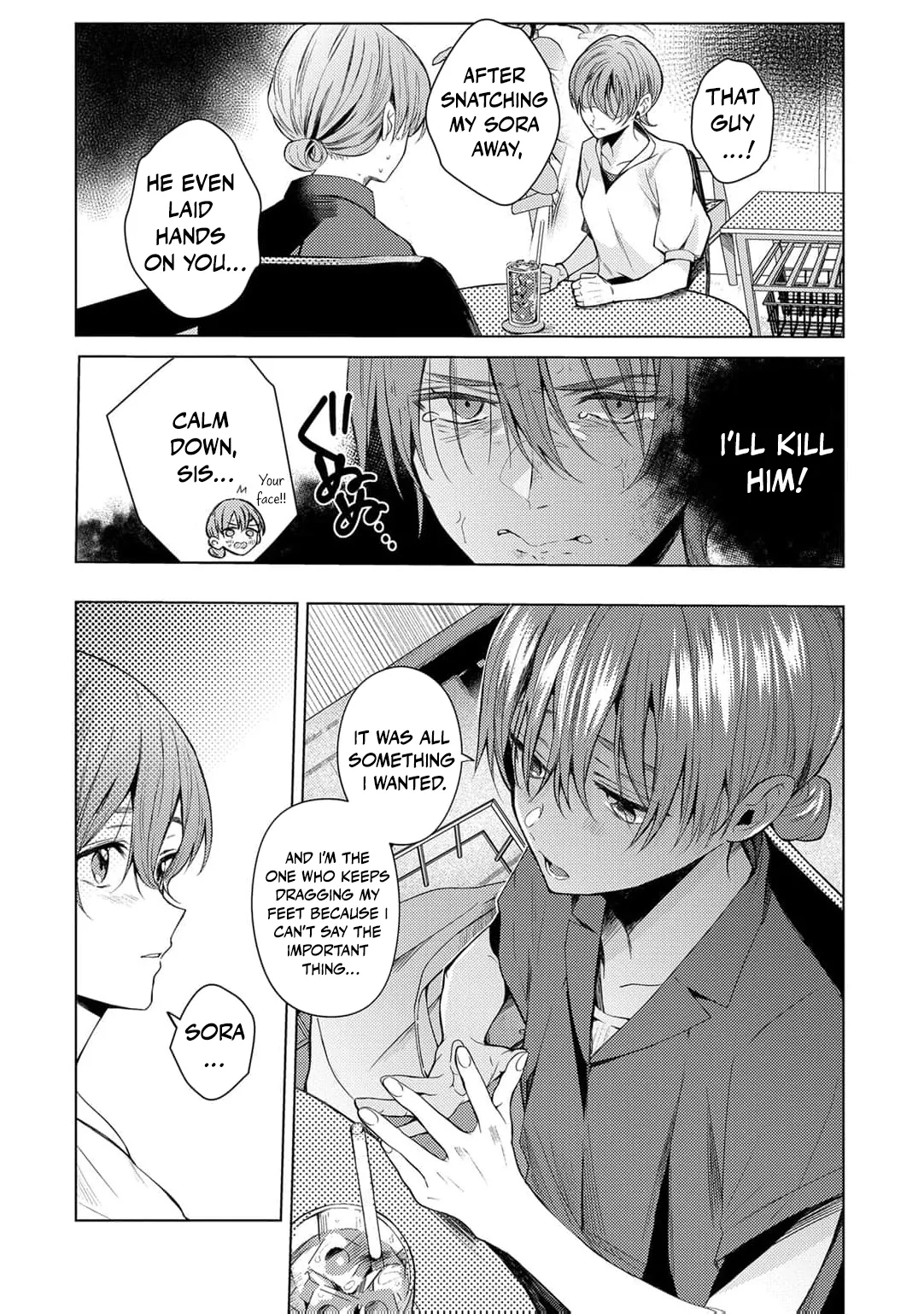 Hoka no Otoko ni Dakareru Kurainara -Osananajimi no Kojirase Ai- Chapter 4 page 9 - 