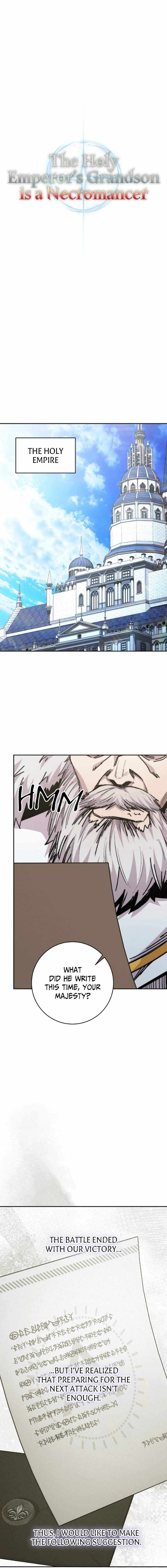 HOLY EMPEROR’S GRANDSON IS A NECROMANCER Chapter 106 page 8 - 