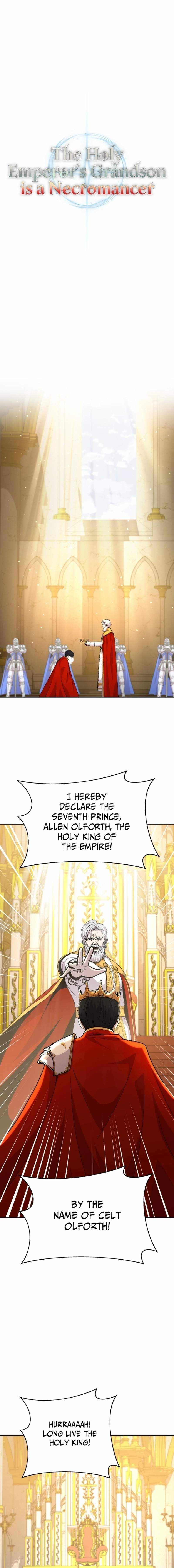 HOLY EMPEROR’S GRANDSON IS A NECROMANCER Chapter 109 page 12 - 