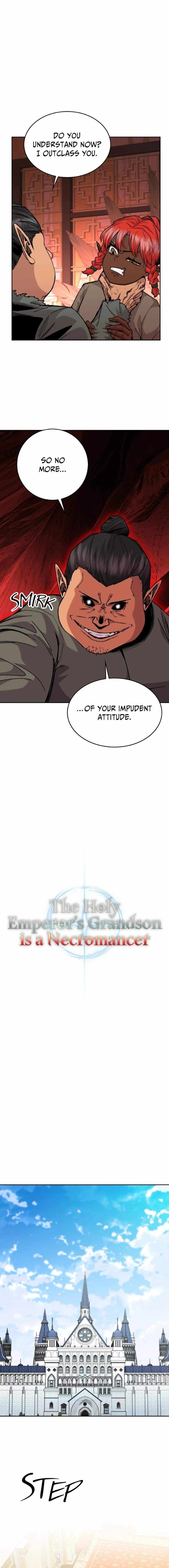 HOLY EMPEROR’S GRANDSON IS A NECROMANCER Chapter 111 page 8 - 