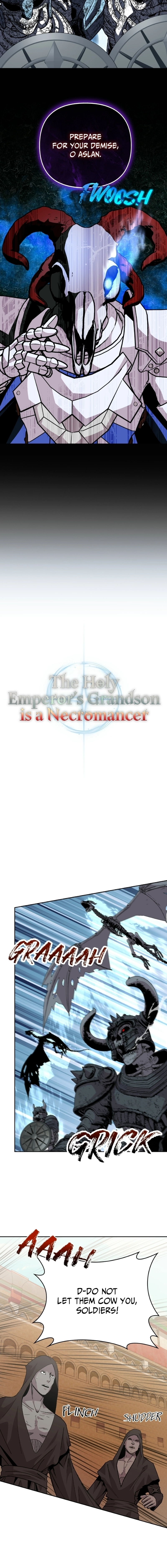 HOLY EMPEROR’S GRANDSON IS A NECROMANCER Chapter 112 page 12 - 