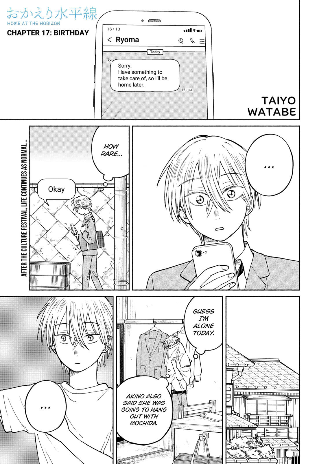 Home at the Horizon Chapter 17 page 1 - 