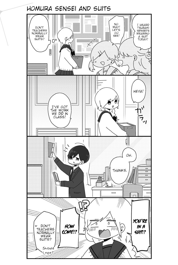 Homura-sensei wa Tabun Motenai Chapter 11 page 1 - 