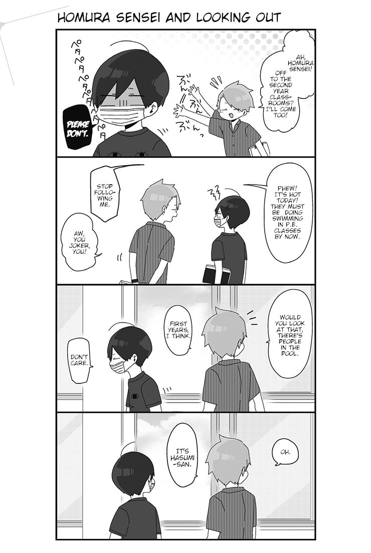 Homura-sensei wa Tabun Motenai Chapter 13 page 1 - 