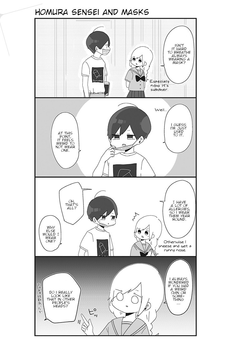 Homura-sensei wa Tabun Motenai Chapter 14 page 1 - 