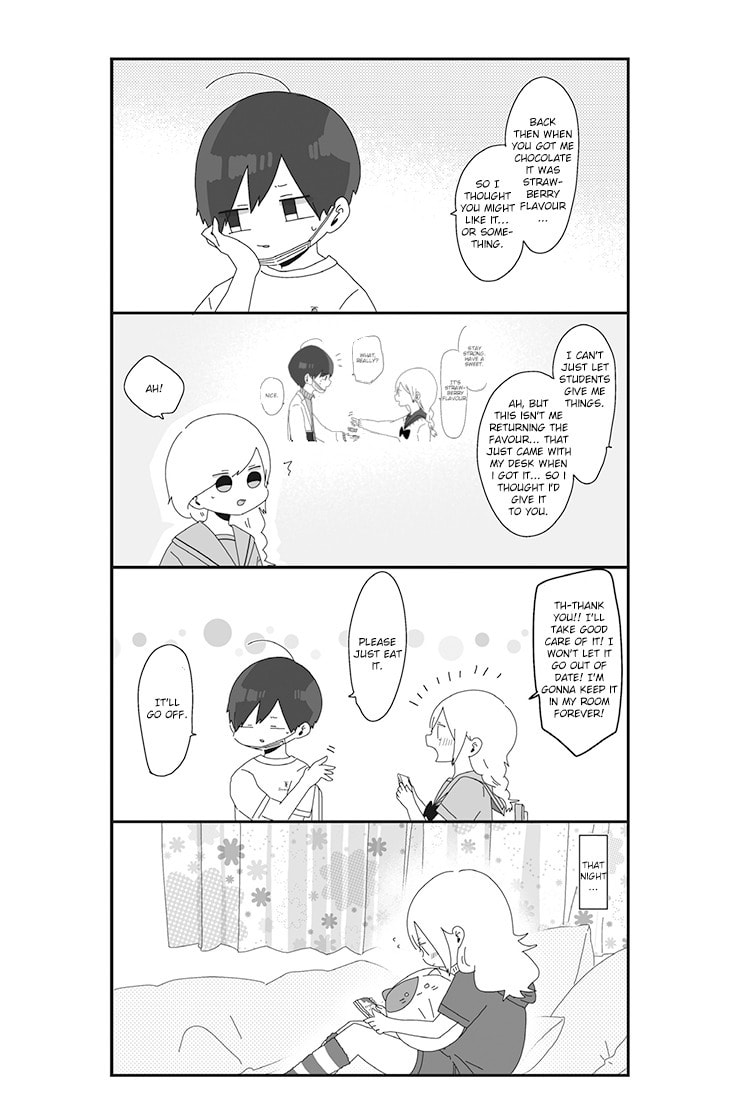 Homura-sensei wa Tabun Motenai Chapter 16 page 8 - 