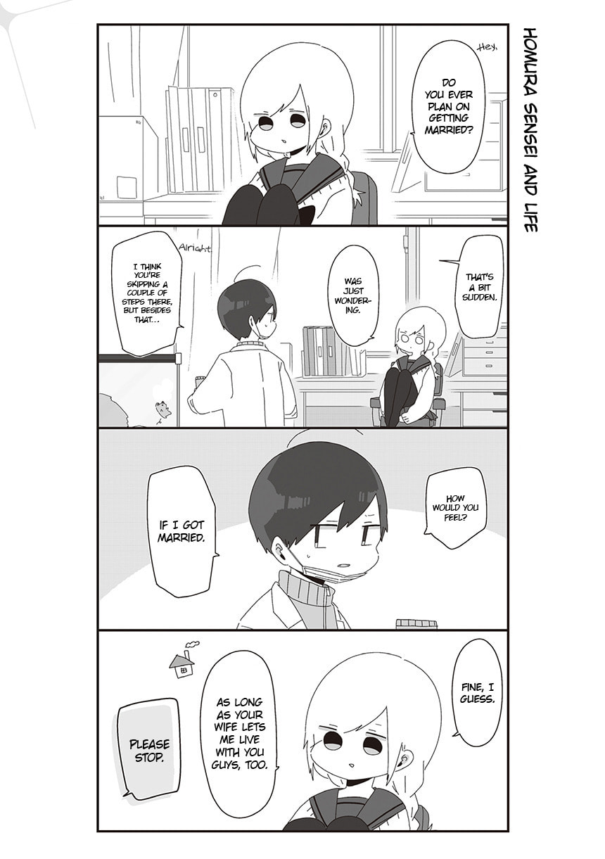 Homura-sensei wa Tabun Motenai Chapter 19 page 1 - 