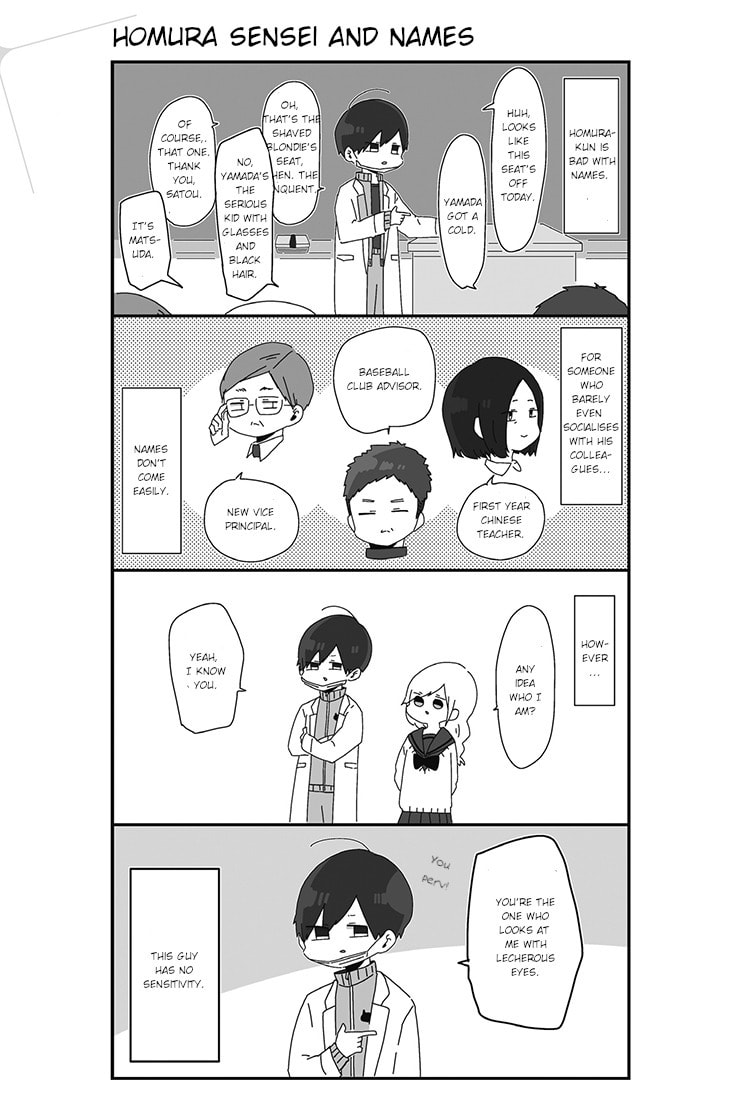 Homura-sensei wa Tabun Motenai Chapter 2 page 1 - 