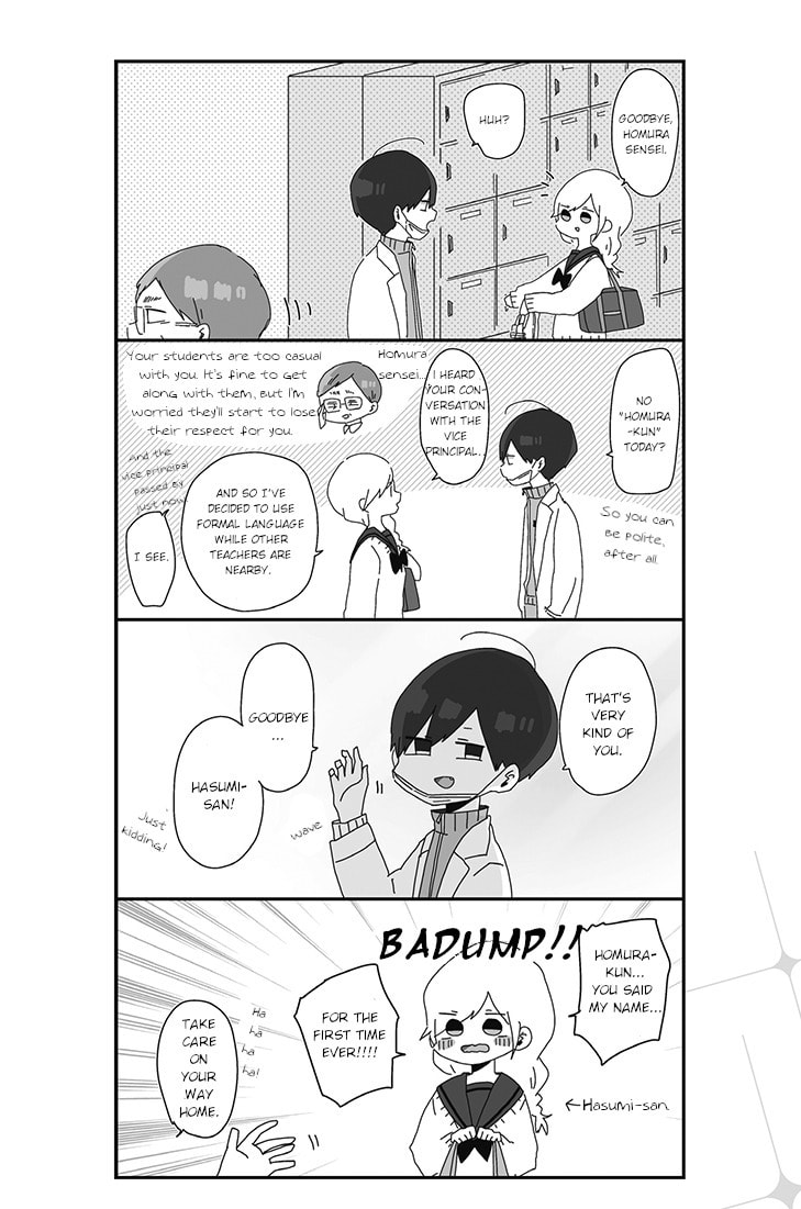 Homura-sensei wa Tabun Motenai Chapter 2 page 4 - 