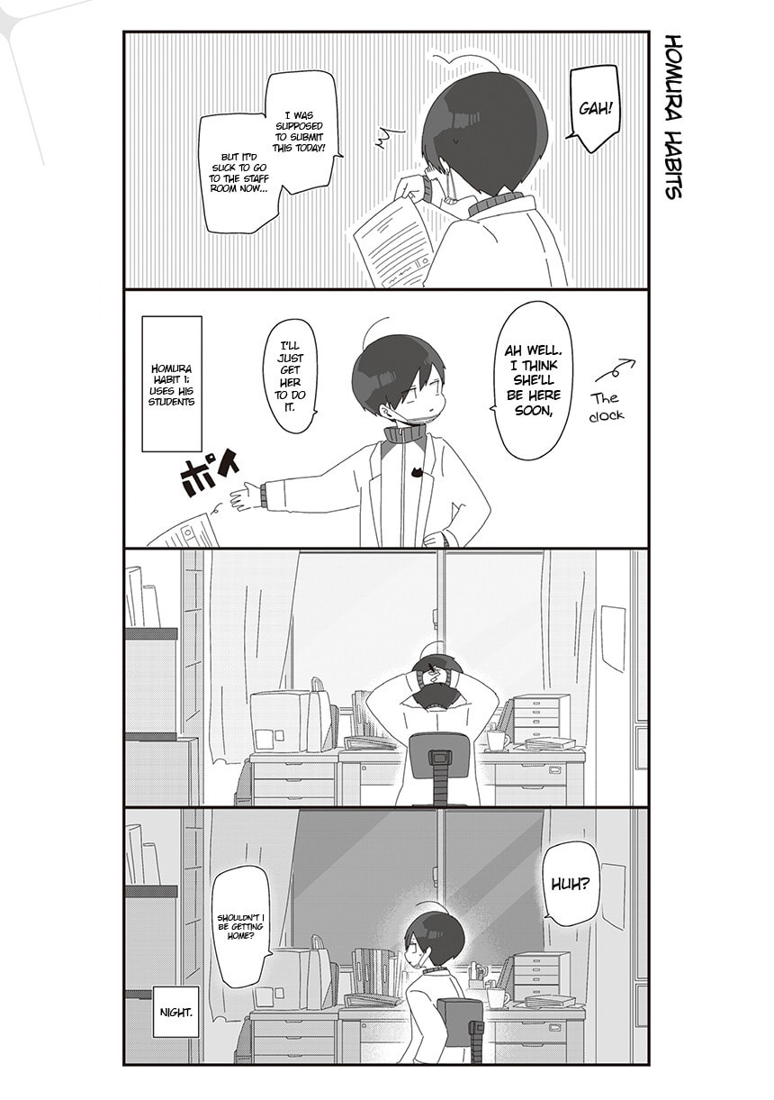Homura-sensei wa Tabun Motenai Chapter 20 page 1 - 