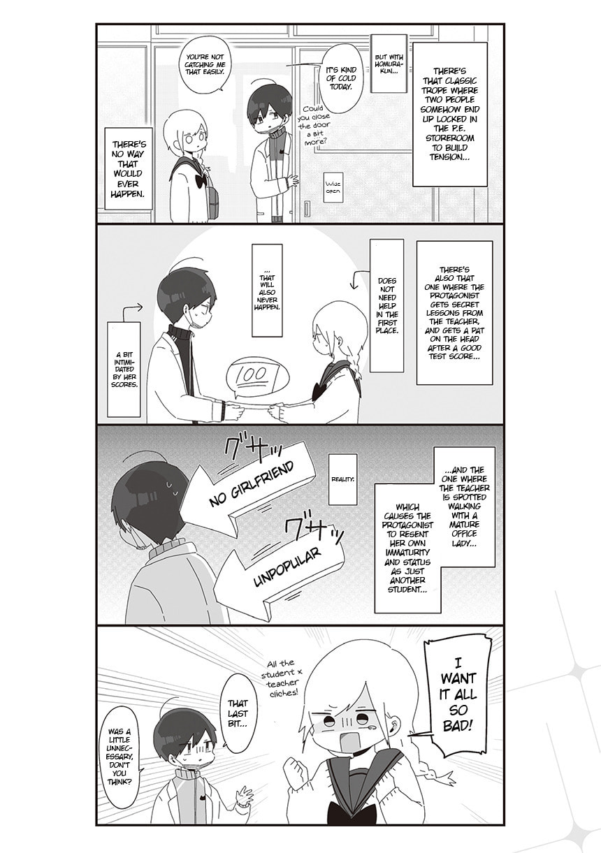 Homura-sensei wa Tabun Motenai Chapter 23 page 2 - 