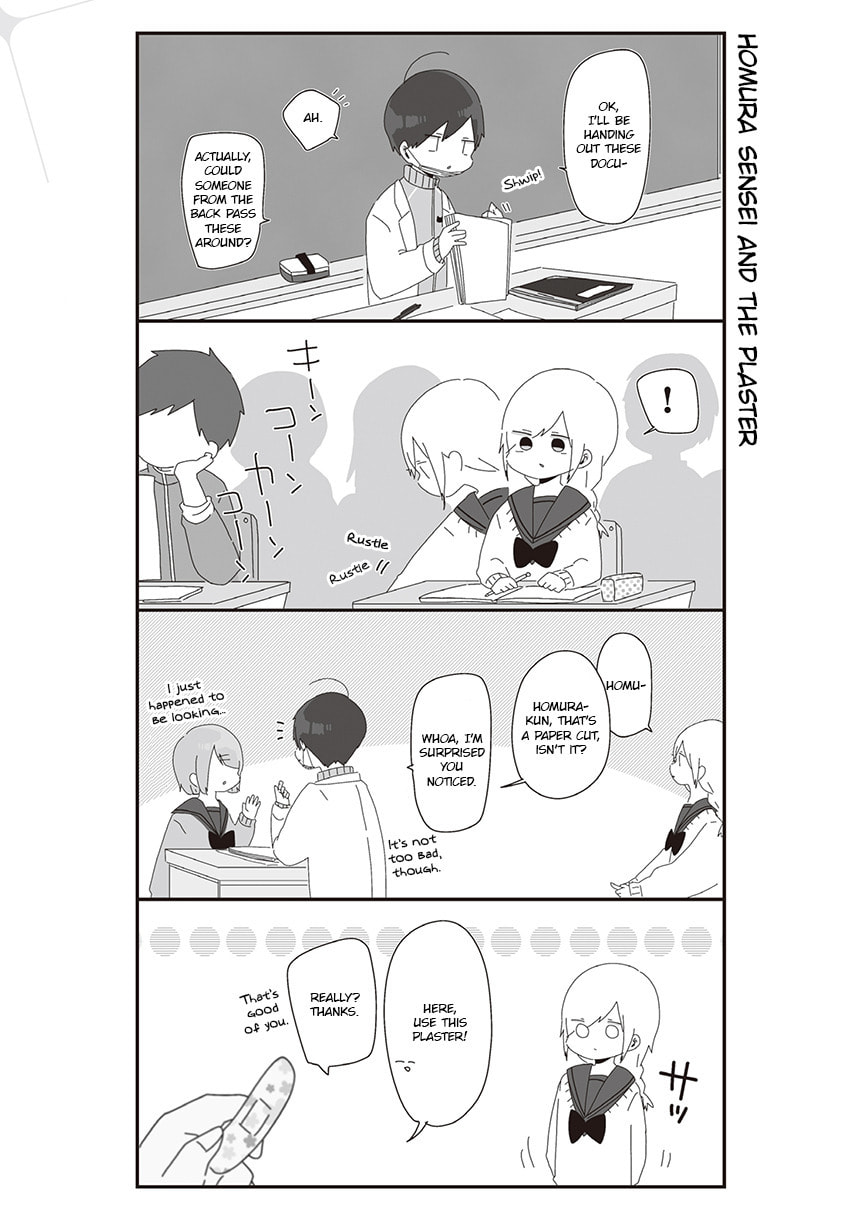 Homura-sensei wa Tabun Motenai Chapter 28 page 1 - 