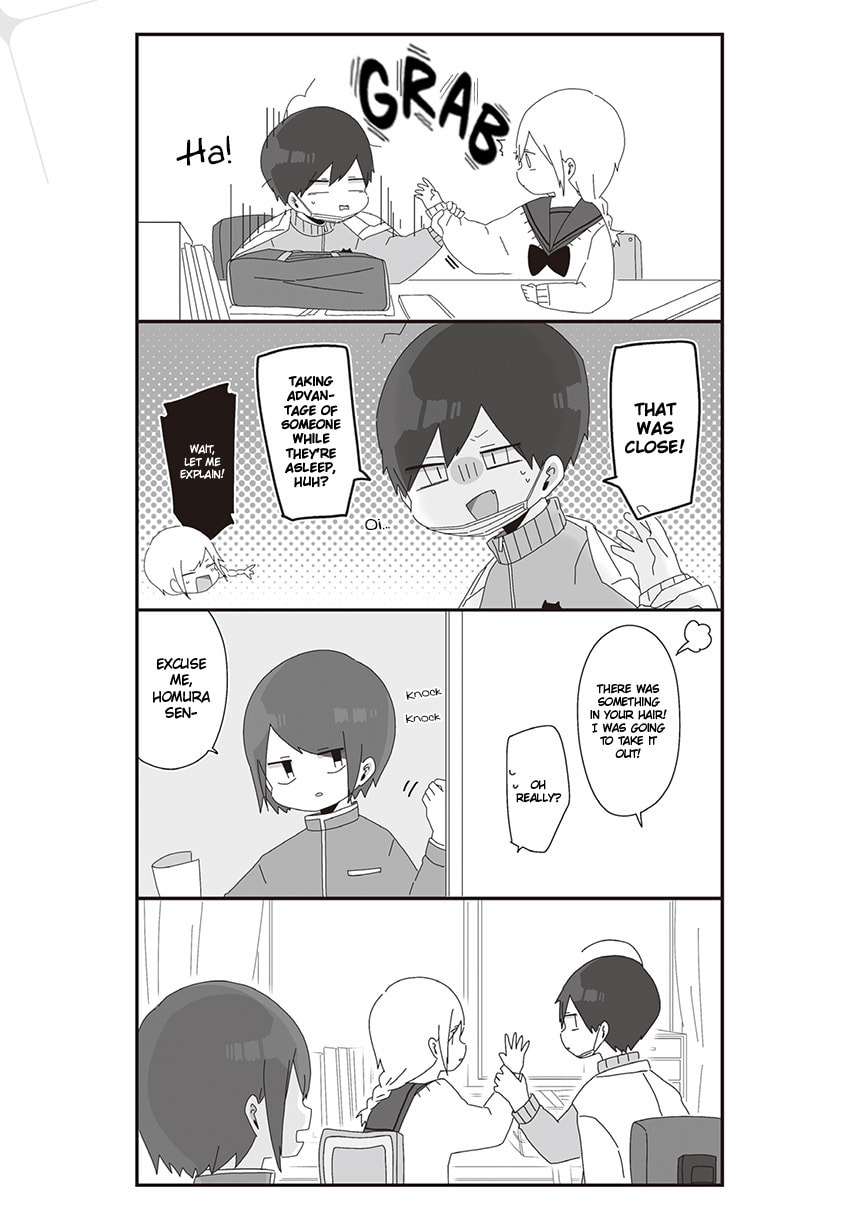 Homura-sensei wa Tabun Motenai Chapter 32 page 3 - 