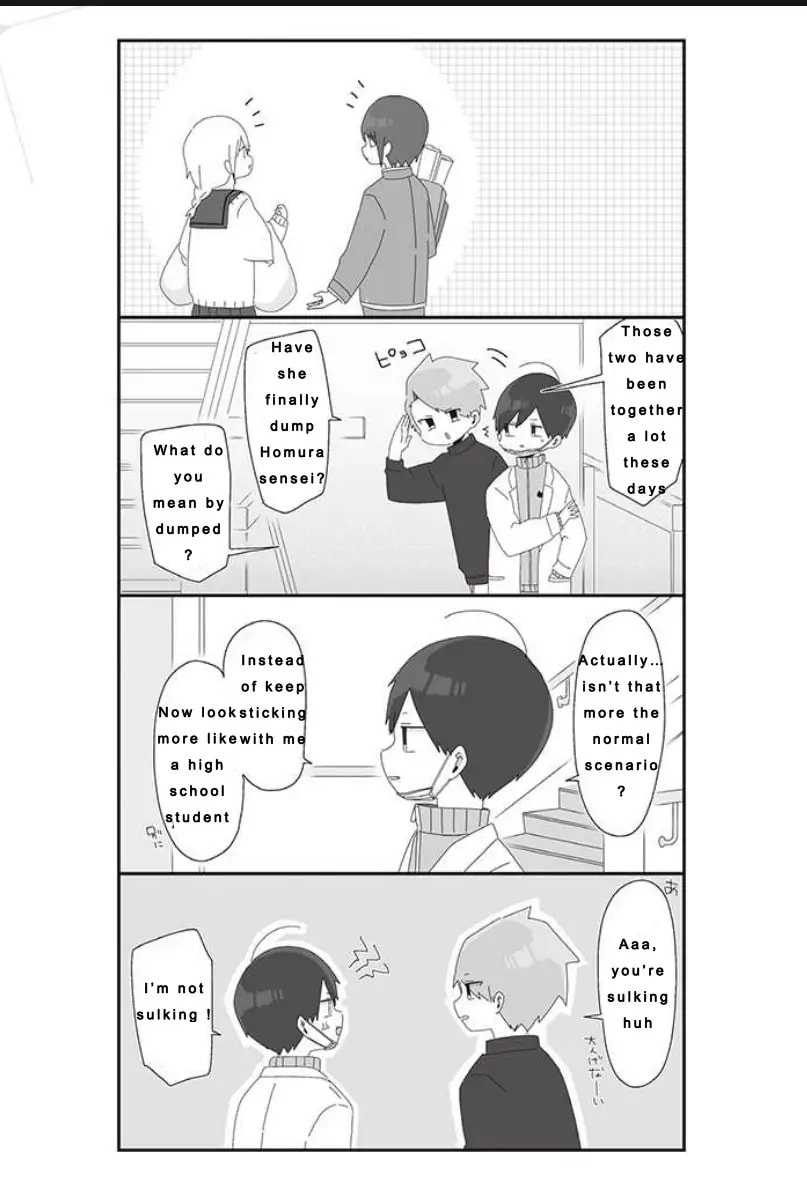 Homura-sensei wa Tabun Motenai Chapter 34.1 page 3 - 
