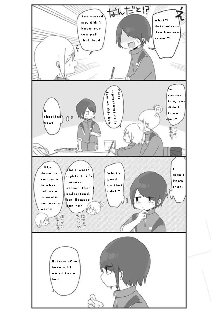Homura-sensei wa Tabun Motenai Chapter 34.2 page 2 - 