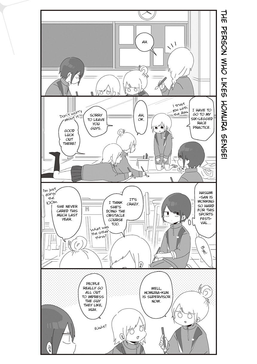 Homura-sensei wa Tabun Motenai Chapter 36 page 1 - 