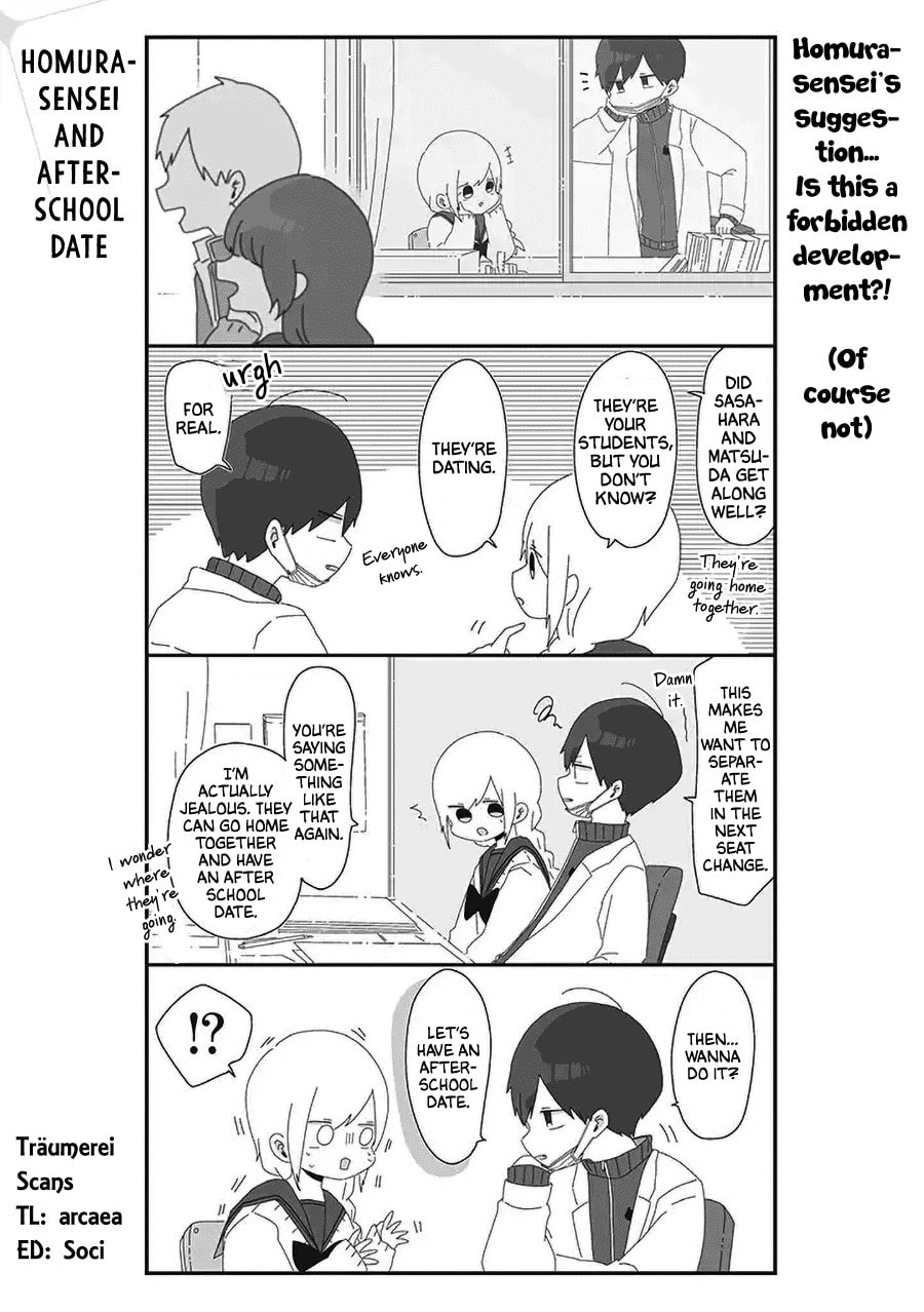 Homura-sensei wa Tabun Motenai Chapter 43 page 1 - 