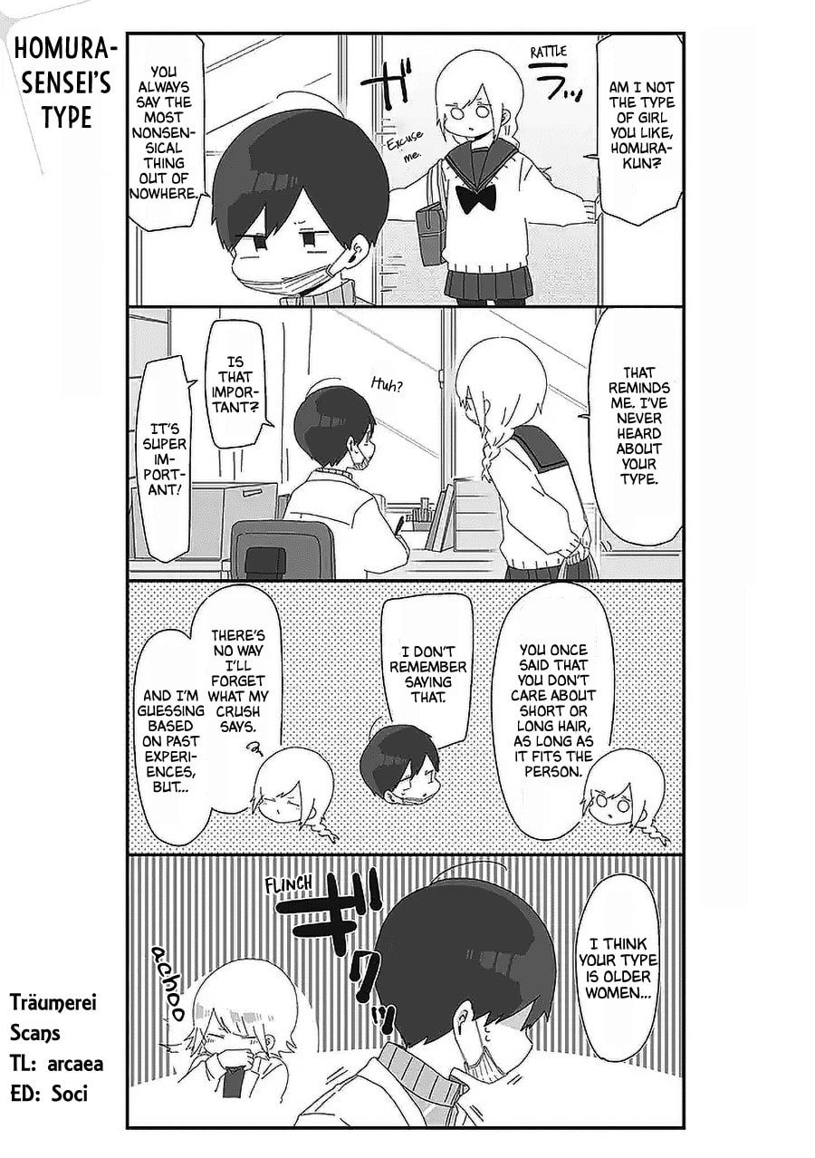 Homura-sensei wa Tabun Motenai Chapter 48 page 1 - 